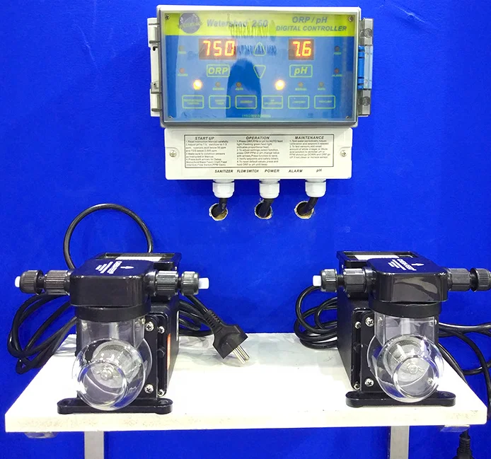 High Quality swimming pool accessories Pool digital Controller Water Ph Orp Monitor for Swimming Pool