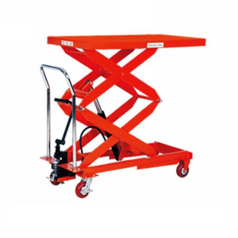 Hydraulic Lift Table With Roller Hydraulic Table Lift Manual Scissor Lift