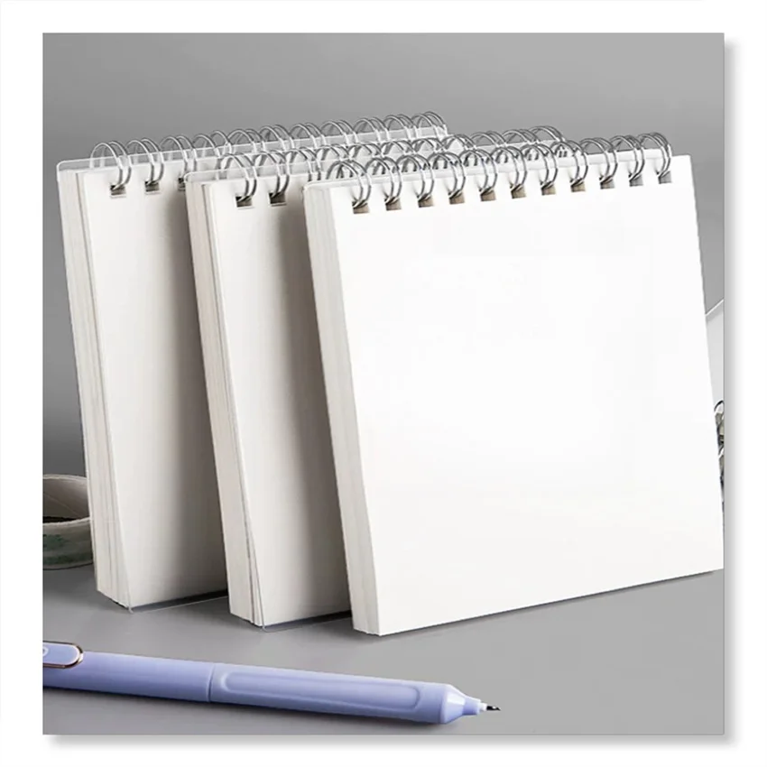 Custom Small A6 Pocket Notebook with Sub-Coil Book Portable Mini PU Leather Kraft Paper Cover Custom Logo for On-the-go Writing