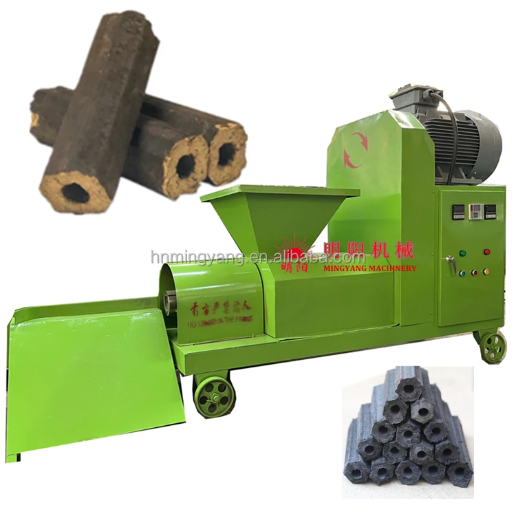 Eco Friendly Automatic Wood Sawdust Biomass Rice Husk Briquette Machine Price