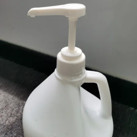Sugar pressure bottle glass fructose pressure bottle plastic syrup bottle for milk tea shop quantitative pressure head