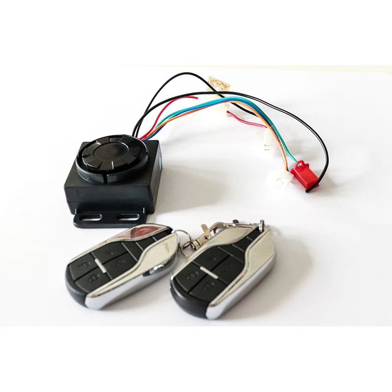 Anti-theft Alarm 48V 60V 72V for Electric Bicycle Electric Scooter Motorcycle Remote Control Lock for Electric Motorcycles