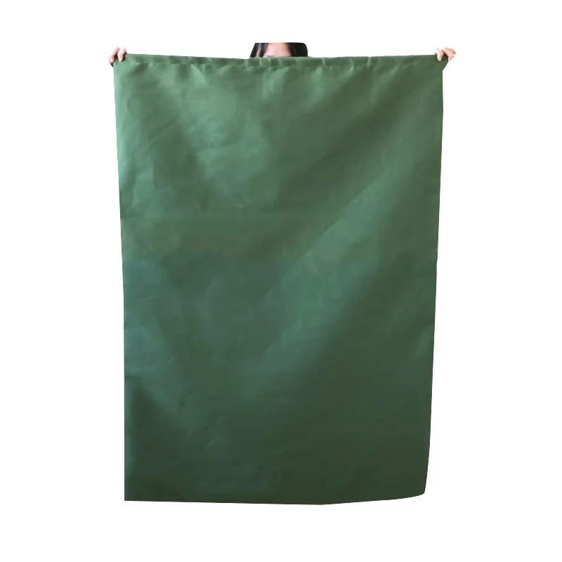 Durable wear proof thickness multi purpose promotion custom household storage moving packing logistics large drawstring bag