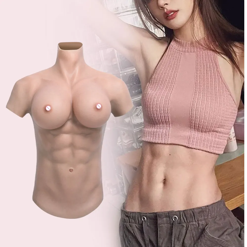 Cosplay Realistic Breast Forms Silicone Boobs F Cup Upgrade Silicone No-oil No-fading For Girls Transvestite Crossdresser 2023