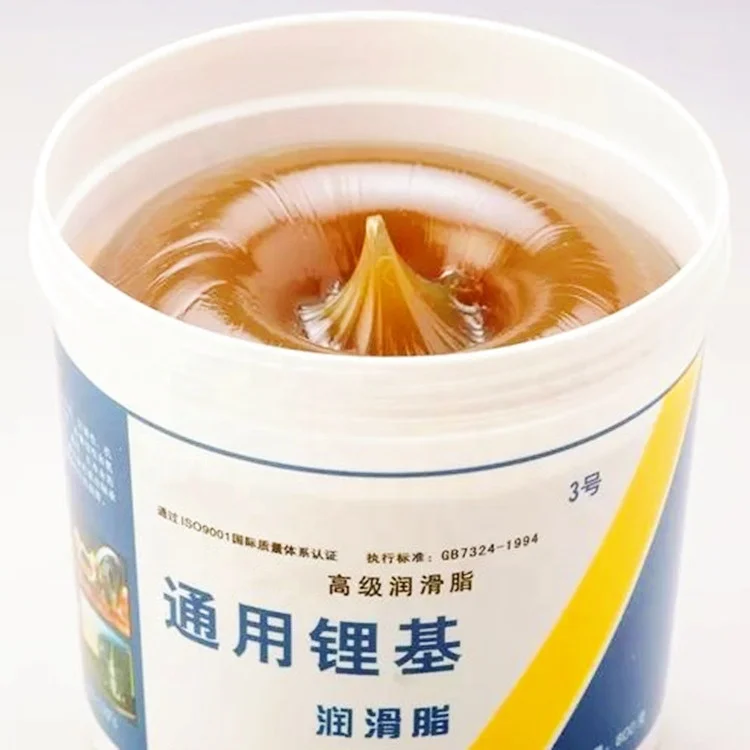 Automotive and industrial lubrication lube grease oil multipurpose MP3 yellow lithium based bearing complex lubricant grease
