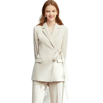 Женский пикантный однотонный деловой костюм на заказ, пикантные блейзеры для женщин, женские костюмы и смокинг