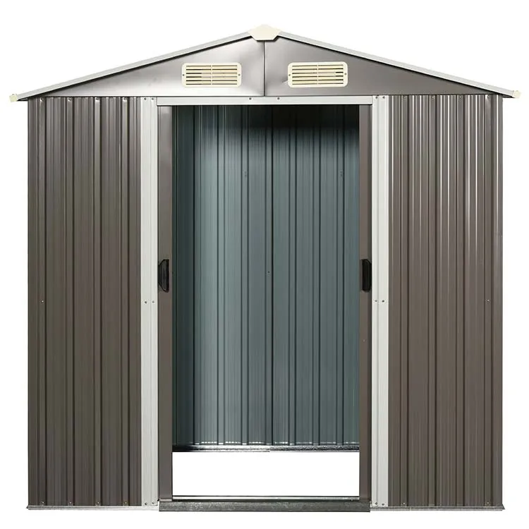 Low cost 6*6ft fence storage shed combination storage shed for motorcycle for garden