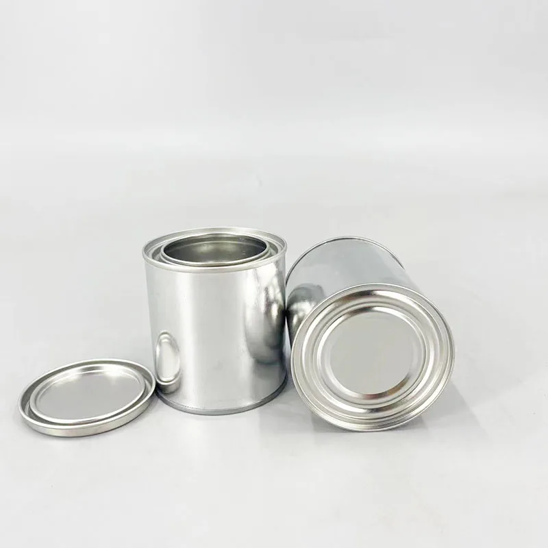 250ml  1/2 pint  empty can with lid for candle /paint/solvent/varnish