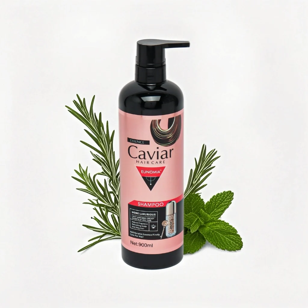 Salon Shampoo Base Bulk OEM Wholesale Caviar Shampoo and Conditioner For Hair Sulfate Free Dandruff