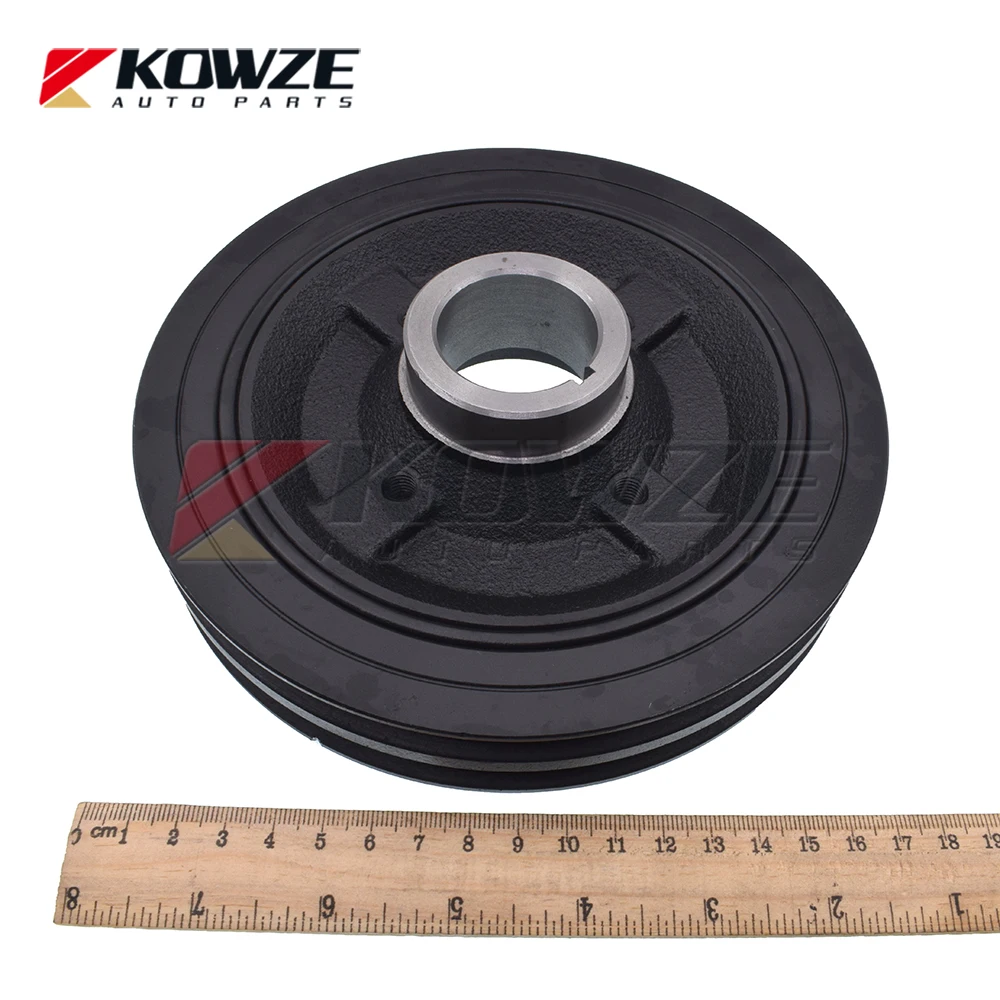 Auto Crankshaft Pulley For Mitsubishi Pajero Montero L200 MD374223