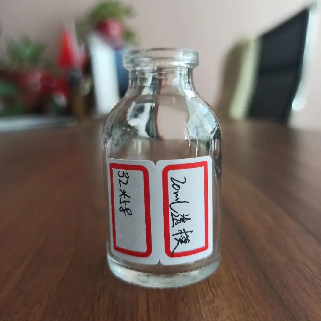 pharmaceutical clear molded glass vials glass bottles for injection
