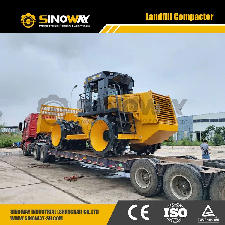 New Condition Trash Compactor 26 ton Refuse compactor for Waste and