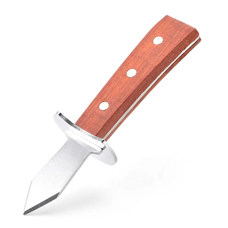Wooden Handle Clam Shell Opener Tool Handmade Wazirabad Professional Shellfish Shucker Knife