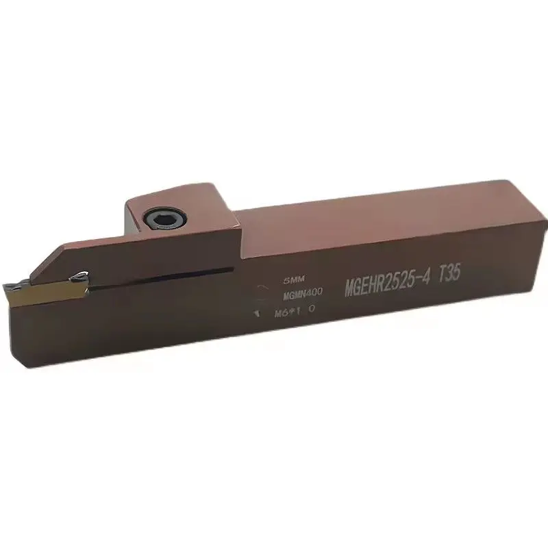 Cutting tool bar lengthened outer diameter spring steel anti-vibration tool holder with MGGN300 blade MGEHR MGEHL 2525 3T-25L
