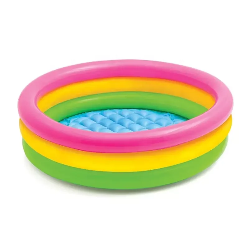 INTEX 57107 Outdoor Inflatable Pool Foldable Colorful Baby Pool Inflatable 3-color Ball Pool