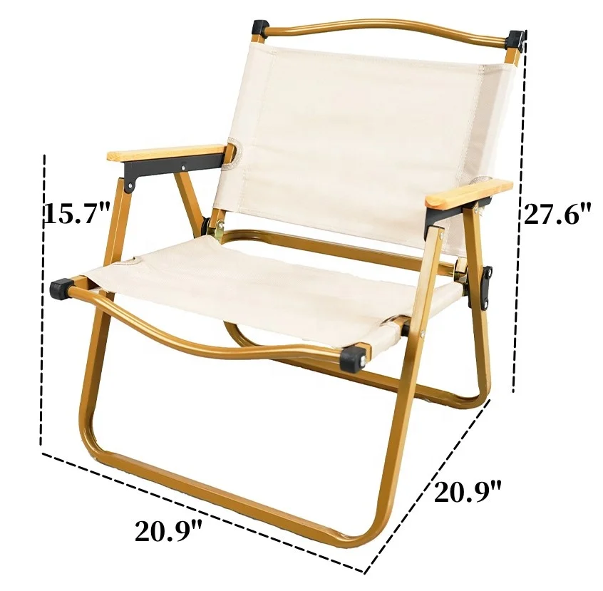 Utility Lightweight Portable Garden Camping Chair Wholesale Metal Folding Chair for Events