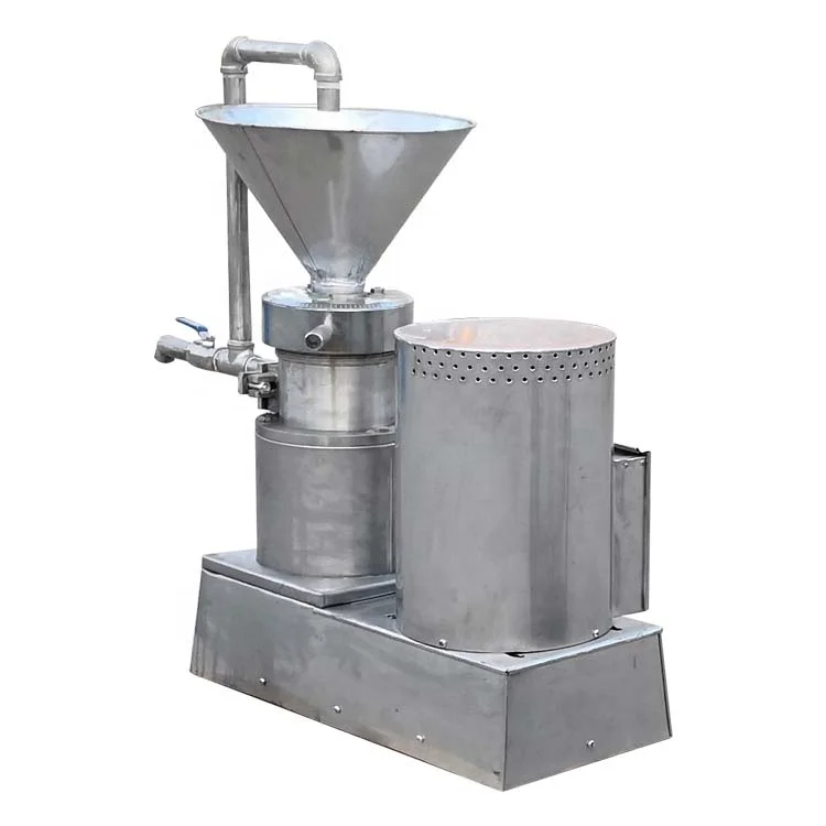 Almond butter colloid mill bean product processing machinery spices chili sauce grinding machine