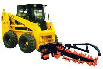 Skid Steer Loader 1000kg with multifunctional implements