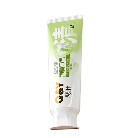 Oral Care Double mint green tea Probiotics Stubborn tar nicotine residue bad mouth odor problem stain remover teeth toothpaste