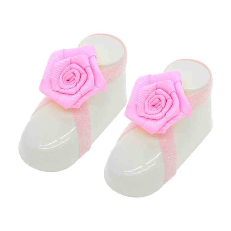 Girl Toddler Kids Headband Barefoot Flower Sandals For Photo Prop
