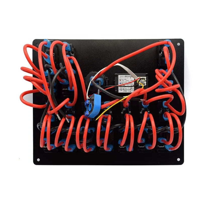  12V Универсальный 10 пин морской переключатель панель кулисный с usb зарядное