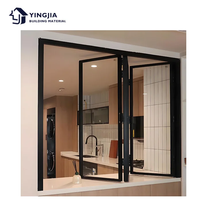 Nfrc Customized Window For Kitchen Aluminium Frame Huge Windows Aluminium Glass Bifold Windows