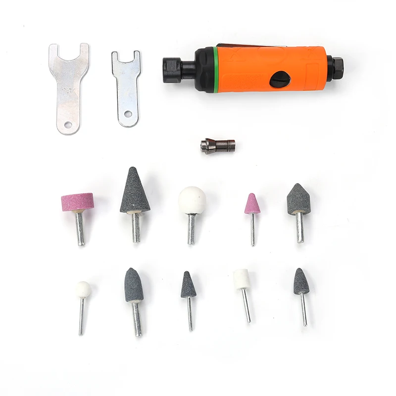 1/4 Air Die Grinder Kit Air Angle Grinder Sets Car Tire Repair Tools