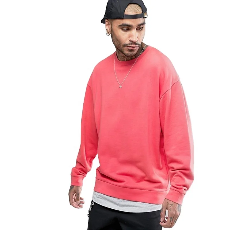 KY 100% хлопковая 500 gsm с круглым вырезом махровая одежда окрашенная толстовка