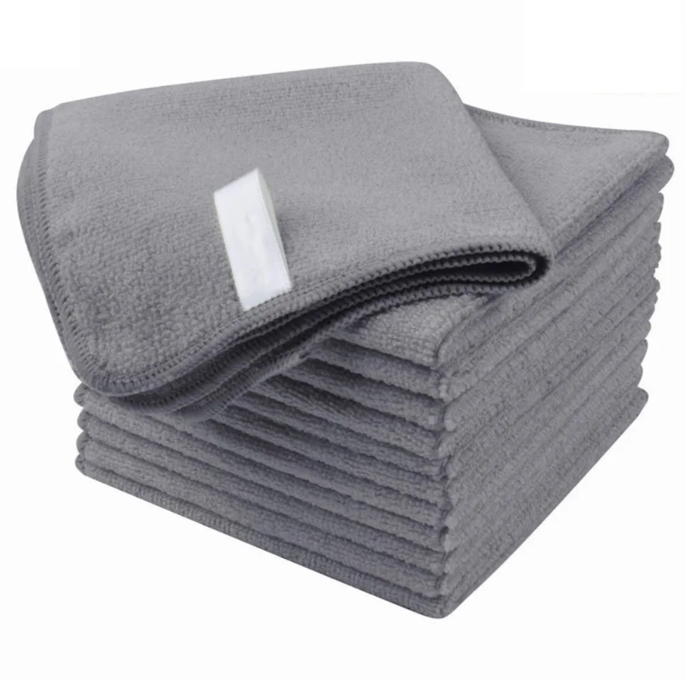 
Household Kitchen 80% Polyester 20%Polyamide Microfiber Cleaning Cloth 