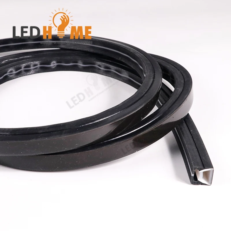 Black silicon RGB RGBWign light profile neon led flex for diyneon