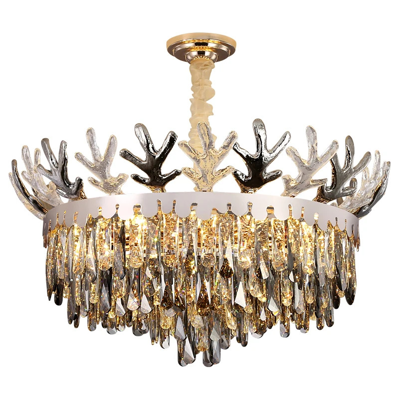 factory professional project  lighting Wholesale Round Shape Hoist Dining Lighy Modern Living Room Hotel Chandelier