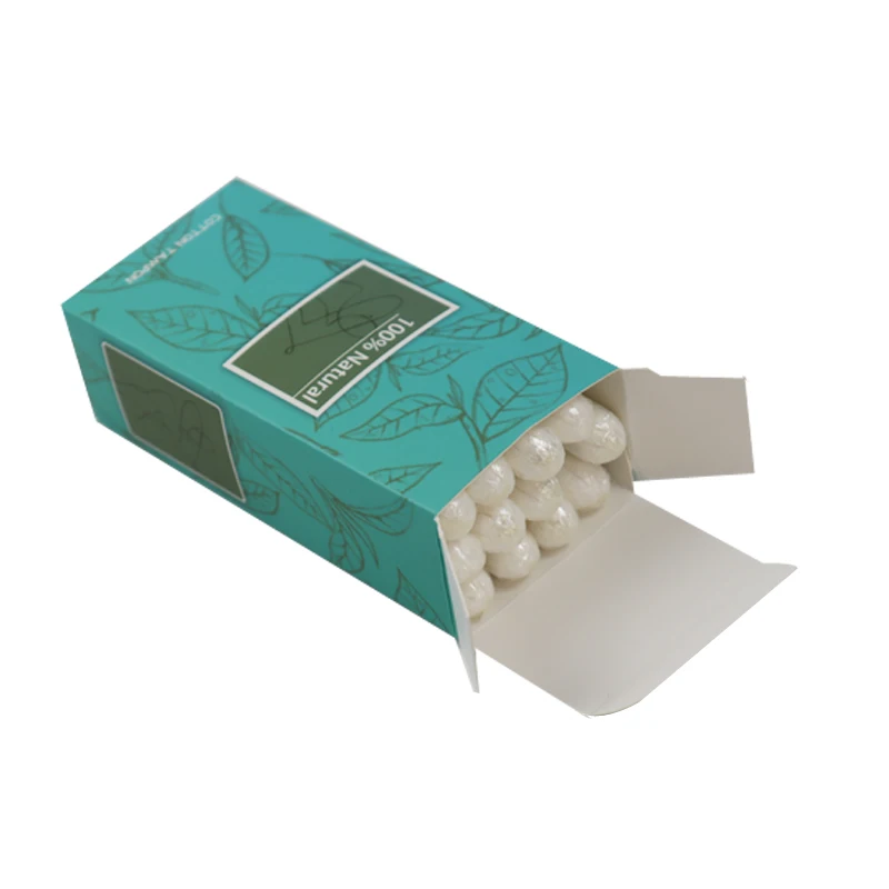 Biodegradable tampons sanitary tampon orgnicos