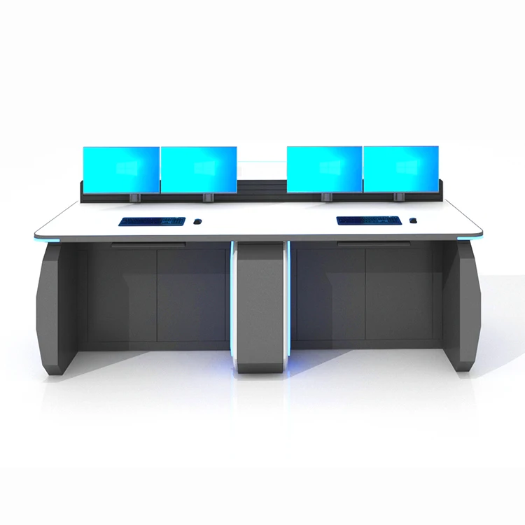 Kehua Fuwei Custom Control Room Furniture Call Center Desk Security Room Design Technology Desking Dispatch Consoles