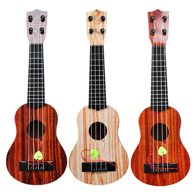 2024 China Manufacture Custom Hot Sale Guitar  Educational Ukulele Baby Cartoon Guitar Toys Musical Instrument Guitar for Kids