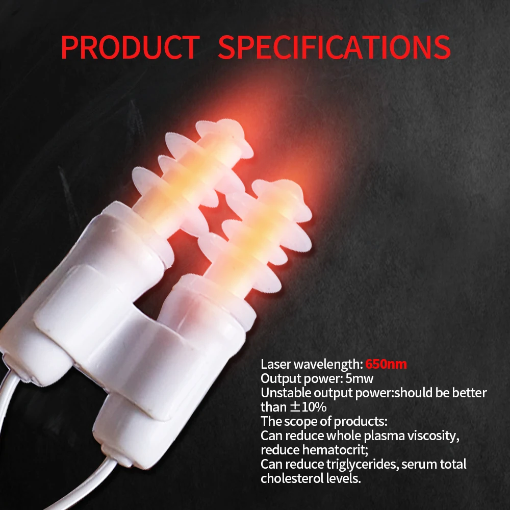 Wholesale Rehabilitation Therapy Nasal Congestion ILIB 650nm Led Light Laser Therapy Allergic Rhinitis Sinusitis Cure