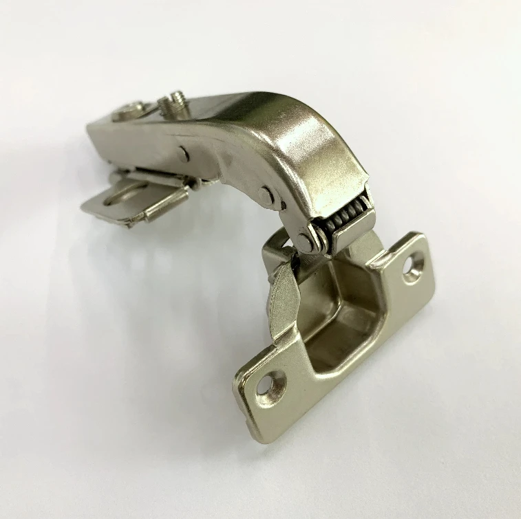 E-SHINING soft close hinge full overlay clip on hinges cabinet concealed cold rolled steel 35mm cup 90 degree hinges