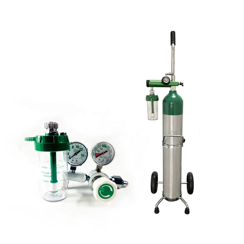 High Pressure Oxygen Medical Cylinder Aluminum CO2 Compressed Gas