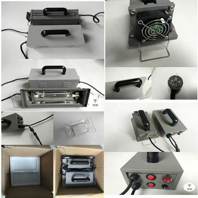 Portable 250W 400W 600W 1000W UV hand held Lamp uv machine  for curing UV products