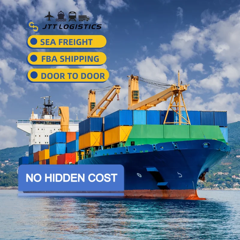 Shipping Agent to USA  Canada Australia Sea Freight Forwarder Door To Door Service FBA Shipping Service