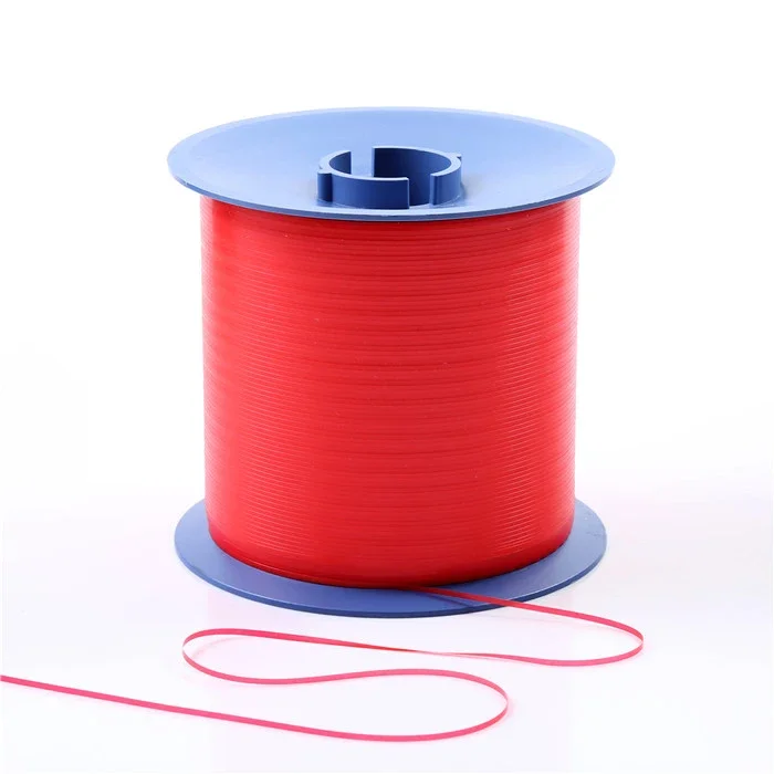 Red color  transparent high quality pvc adhesive tape Custom logo easy tear tape printed cigarette packing tape