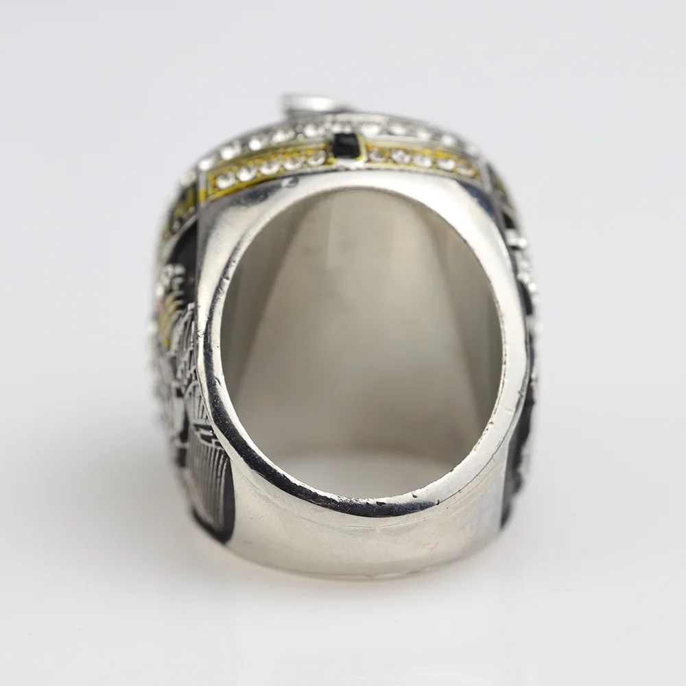 Custom New 2024 Fantasy Football Design League Championship Trophy Zinc Alloy Men Diamond Ring