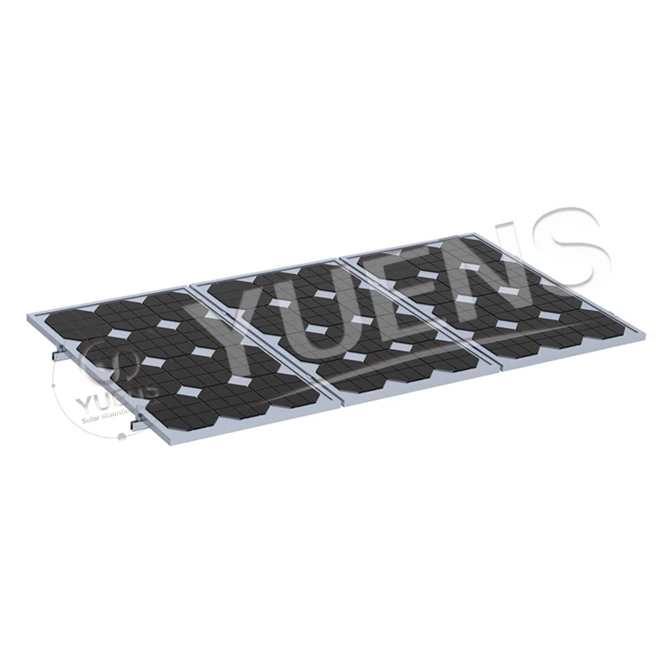 Yuens PV Solar Panel Mounting System Tile Roof Brackets Aluminum Rail Connector Splice Racking Structure