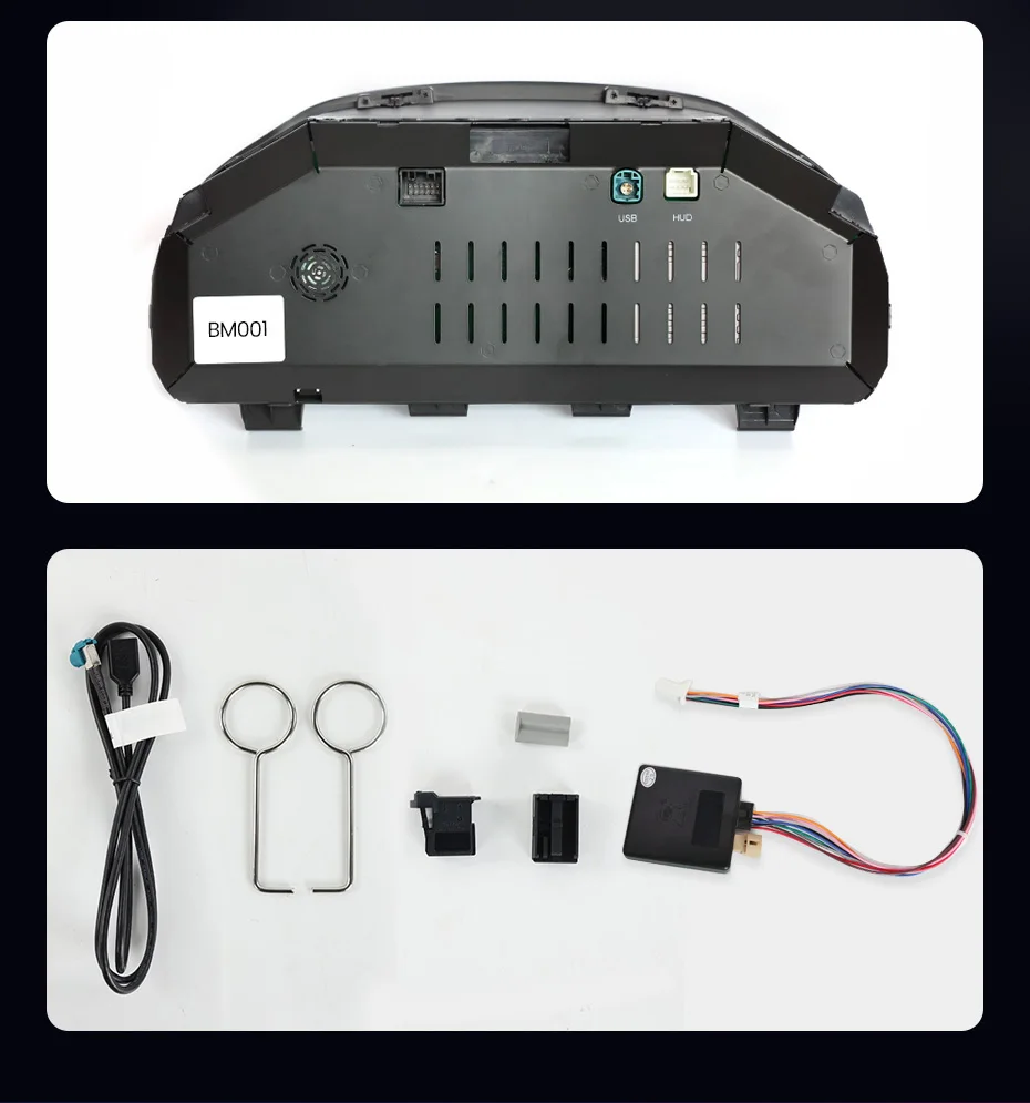 12.3 inch smart speedometer digital instrument cluster for BMW 5 Series 6 Series 7 series F10 F11 F18 F16 F12 13
