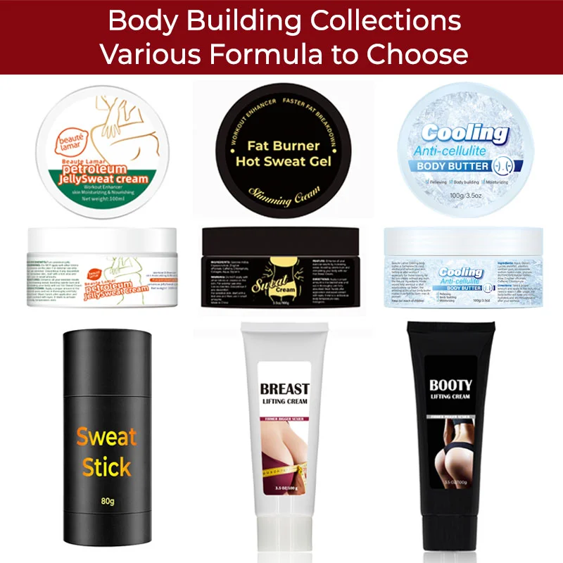 Private Label gel anti cellulite body slimming cream cooling gel