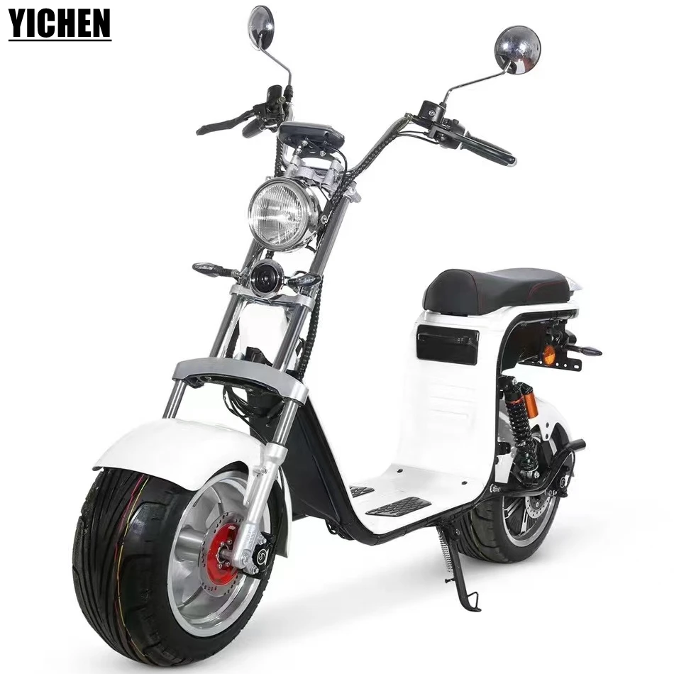 YICHEN Moto Elettricas 2022 Holland Stock 2000 Watt 20Ah 30Ah Removable Battery 2 Wheel Electric Scooter EU Warehouse
