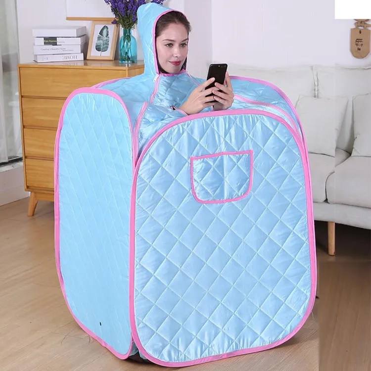 Sauna Steam Machine Control Weight Small Home Sauna Prices Foldable 1 Person Portable Beauty Spa Mini Steam Sauna Room