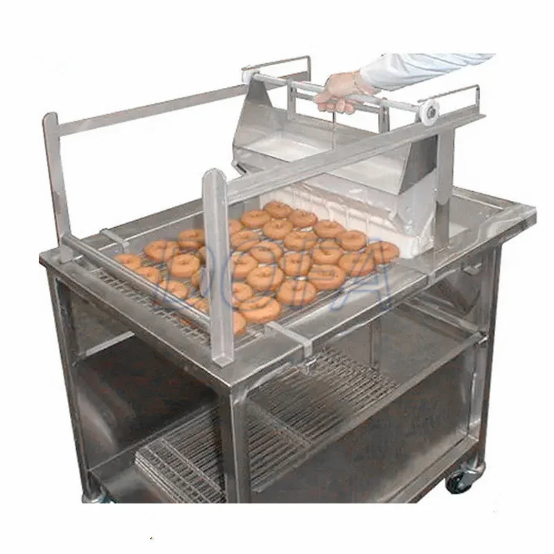 High Quality Stainless Steel Commercial Donut Glazing Table donut fryer For Donuts