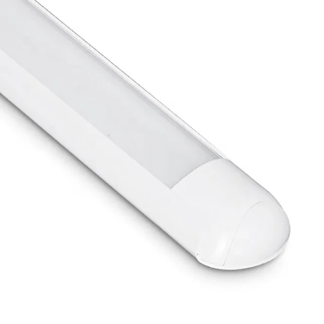
Led Batten Light CE Certificate Full PC IP20 2FT 4FT Plastic Ceiling Lights 90 80 Surface Mounted -20 - 40 After-sale Service 
