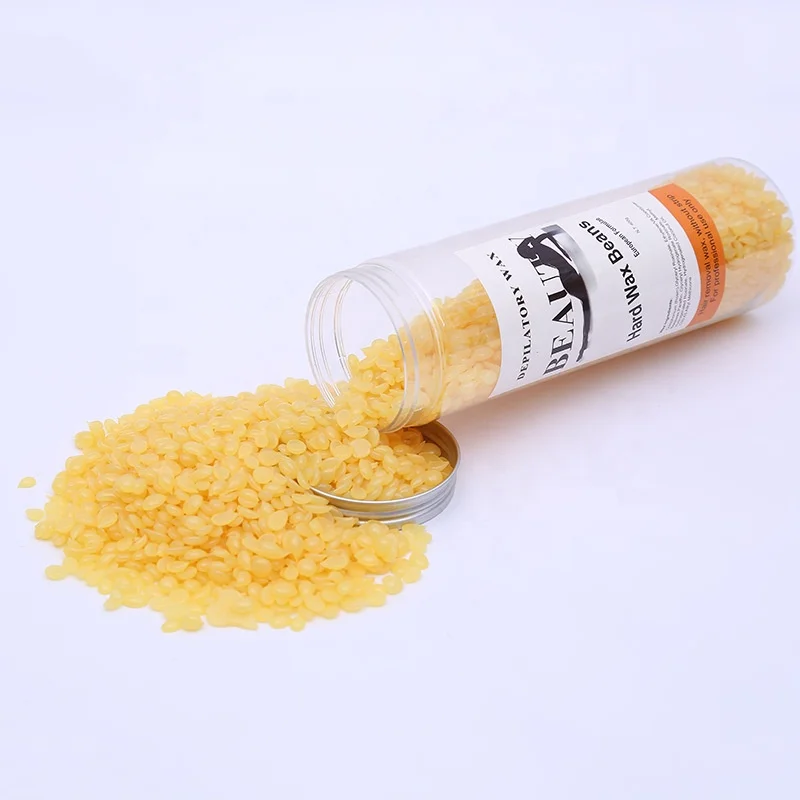 Wholesale Price Bottle Packaging Hair Removal Waxing For Wax Warmer Hot Depilatory Hard Wax Beans 400g 500g 1000g