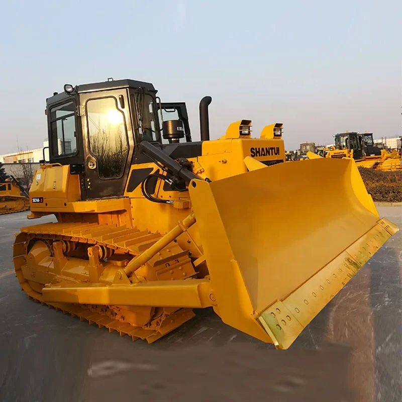 Shantui High Standard SD16 17ton 131kw 160HP 4.5m3 with Weichai Engine Crawler Swamp Bulldozer